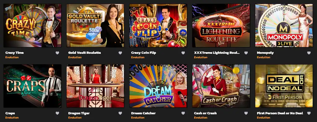Live Dealer Games at Spinsbro Online Casino