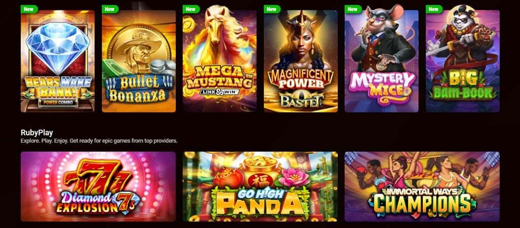 PokerStars, wie selection of games, slots