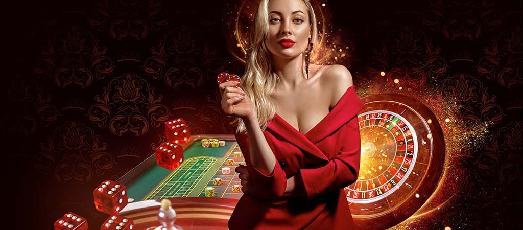 gambling, roulette table, woman, poker chips